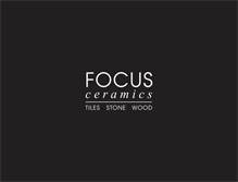 Tablet Screenshot of focusceramics.com